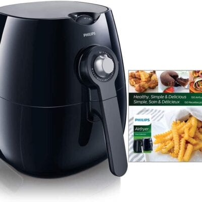 Airfryer with cookbook